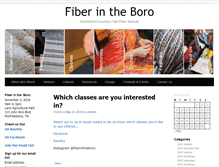 Tablet Screenshot of fiberintheboro.com